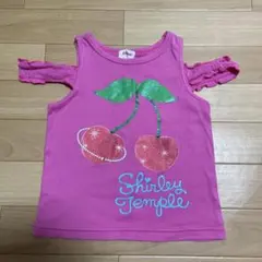 Shirley Temple チェリー柄タンクトップ 110サイズのサムネイル