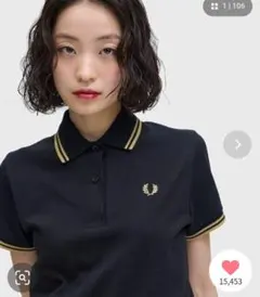 良品 FRED PERRY G12／イングランド製フレッドペリーポロシャツのサムネイル