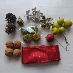 装飾品セット ハロウィン クリスマス リース ハンドメイドなどに