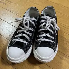 オールスター　コンバース グリッター　厚底