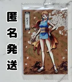 ワンピース森永ウェハースカード　ナミ 未開封3枚 ワンピース 森永ウエハースカード ナミ未開封カード - メルカリ