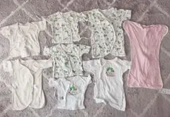 短肌着　長肌着　スワドル　8点セット