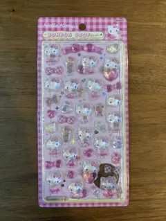 【正規品】キティ ピンク ボンボンドロップシール 第2弾