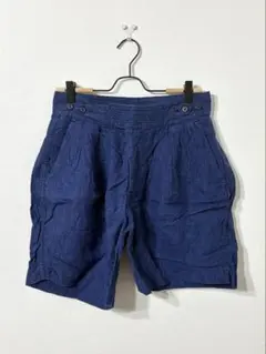 即完売品】ARCODIO アルコディオ リネンショートパンツ ネイビー M