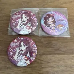 アイカツスターズ ×サンリオ 香澄夜空 ホログラム缶バッジ