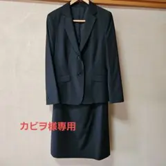 J.PRESS ジェイ・プレス 2つボタンスーツ スカート 黒 通勤 就活