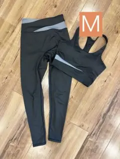 ★値下げ★スポーツブラとレギンスセットMサイズ ヨガ・ピラティスに最適