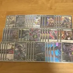 デュエマ　青黒デスパペット青黒コンプレックス　デッキ　調整パーツ付き