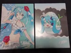 初音ミク・巡音ルカ 「Summer Vacation」クリアファイル