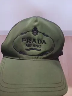 人気】PRADA プラダ ナイロン ベースボールキャップ 三角ロゴ ピンク M