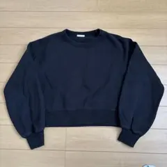 GU クロップド丈　スウェット