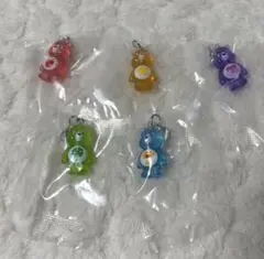 ケアベア クリアマスコットチャーム 2 コンプリート ガチャ