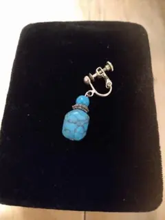 ターコイズブルー イヤリング