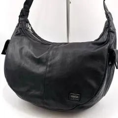 美品 PORTER フリースタイル ショルダーバッグ 黒 メンズ 吉田カバンのサムネイル