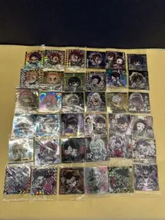 鬼滅の刃シールウエハース　にふぉるめーしょん36枚まとめ売り