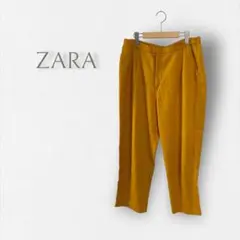 【ZARA/ザラ】カジュアルパンツ ウエストサイドゴム タック ストレッチ