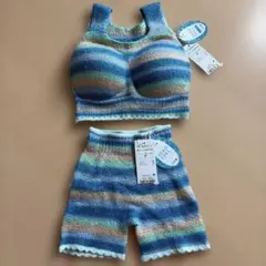 新品　トリンプ　スロギー sloggiモコモコ　ブラ　ショーツ　上下セット　M