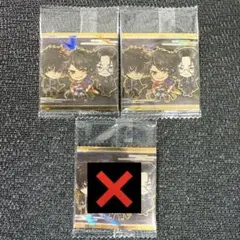 3⭐︎にふぉるめーしょん刀剣乱舞シールウエハース2弾30陸奥南海肥前2枚