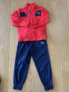 PUMA 赤紺 ジャージセット　120cm
