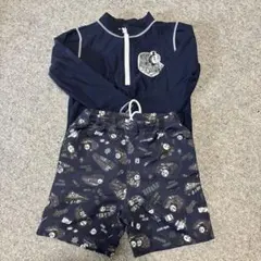 トーマス 水着 サイズ110 ネイビー　チャオパニック