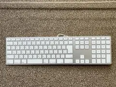 Apple Keyboard A1243 JIS 有線キーボード テンキー付き