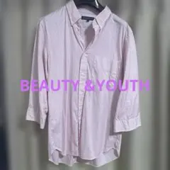 BEAUTY&YOUTH 七分袖シャツ Lサイズ
