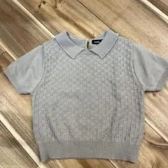 Aosta 半袖 ニット トップス S