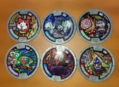 妖怪ウォッチメダル　6枚セット