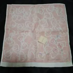 JILL STUART リボン柄ハンカチ