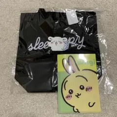 ちいかわ トーキングヘッズ トートバッグ モモンガ、うさぎクリアファイル