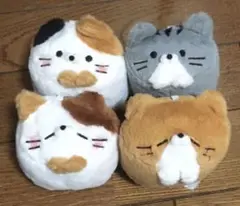 ねこ　ぬいぐるみ　キーホルダー