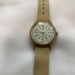 ジャンク品 TIMEX タイメックス キャンパー ベージュ