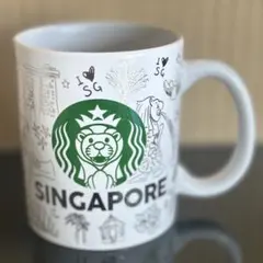 【シンガポール限定✨️】スタバ風 マーライオン マグカップ