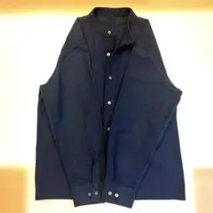 良品計画　スタンドカラーシャツ　XL