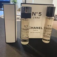 CHANEL N°5 No.5 ロー ツィスト&スプレイ 本体＋リフィル - メルカリ