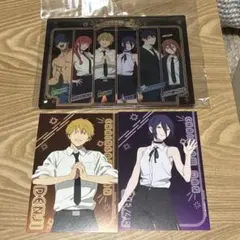 チェンソーマン　レゼ編　アクリルパネル　デンジ　レゼ　ステッカー特典　3点セット