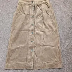 UNIQLO コーデュロイ タイトスカート S　ハイウエスト