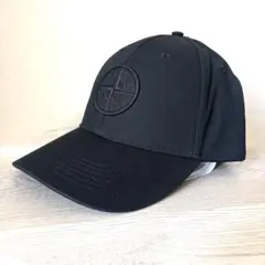 STONE ISLAND ストーンアイランド ロゴ キャップ ブラックのサムネイル