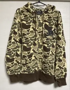 レア物 SKULLWORKS カモフラージュ柄 パーカー Mサイズ