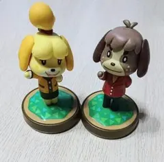 美品【amiibo】★しずえ＆ケント★兄弟セット★アミーボ★アミーボフィギュア