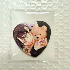 春の嵐とモンスター ハート型キャラバッジコレクション 天峰栢D