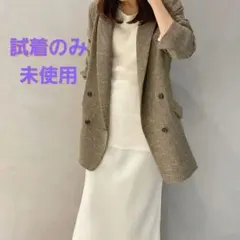 試着のみ未使用【R’IAM】ミニツイードジャケット 36