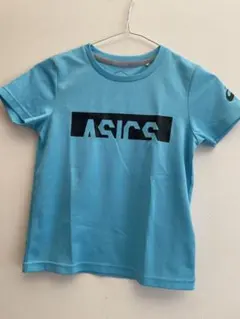 ASICS 水色 Tシャツ　ジュニア130