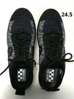 【美品】NONAME ノーネーム　ニットスニーカー　ブラック　24.5cmのサムネイル