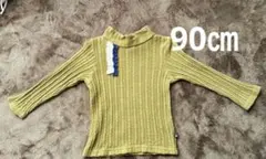Seraph オリーブグリーン タートルネック　90㎝
