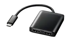 ​サンワサプライ Type-C to HDMI 変換アダプタ 2ポートのサムネイル