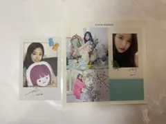 TWICE ツウィ ミナ トレカ ステッカー 2枚セット