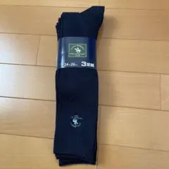 POLO&RACQUET ソックス 靴下 メンズ 24cm〜26cm 3足新品