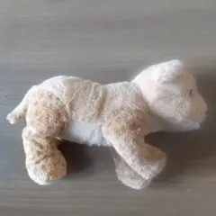 ベージュのライオンぬいぐるみ
