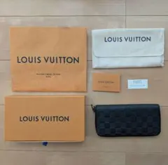 路易威登 Damier Infini 長款錢包 黑色